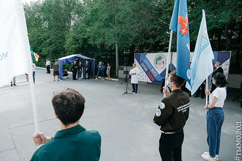 Торжественное открытие Всероссийского студенческого медицинского отряда «Академия» 2021