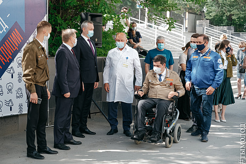 Торжественное открытие Всероссийского студенческого медицинского отряда «Академия» 2021