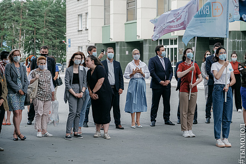 Торжественное открытие Всероссийского студенческого медицинского отряда «Академия» 2021