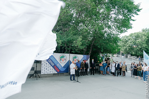 Торжественное открытие Всероссийского студенческого медицинского отряда «Академия» 2021