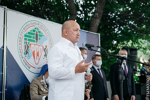 Торжественное открытие Всероссийского студенческого медицинского отряда «Академия» 2021