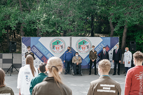 Торжественное открытие Всероссийского студенческого медицинского отряда «Академия» 2021