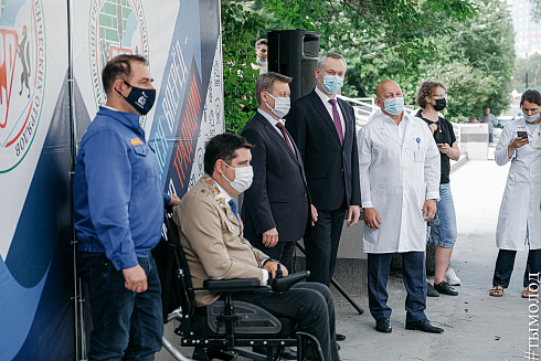 Торжественное открытие Всероссийского студенческого медицинского отряда «Академия» 2021