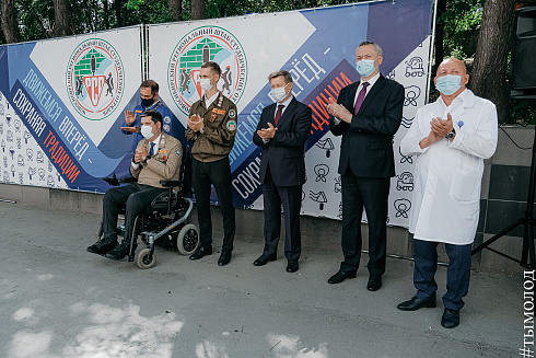 Торжественное открытие Всероссийского студенческого медицинского отряда «Академия» 2021
