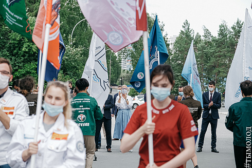 Торжественное открытие Всероссийского студенческого медицинского отряда «Академия» 2021