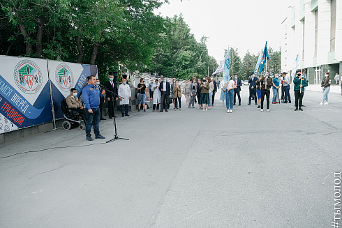 Торжественное открытие Всероссийского студенческого медицинского отряда «Академия» 2021