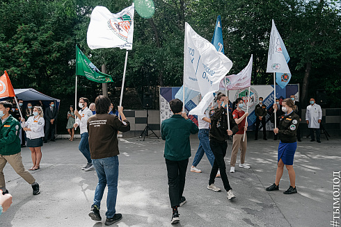 Торжественное открытие Всероссийского студенческого медицинского отряда «Академия» 2021