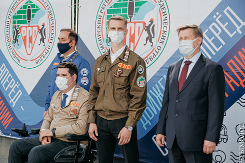 Торжественное открытие Всероссийского студенческого медицинского отряда «Академия» 2021