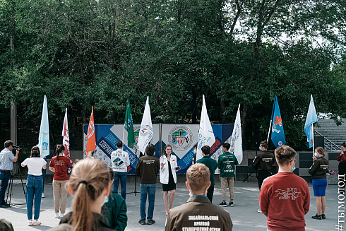 Торжественное открытие Всероссийского студенческого медицинского отряда «Академия» 2021